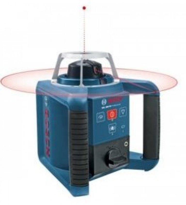Rotační laser se stativem BOSCH GRL 300 HVG + BT 300 HD + GR 240